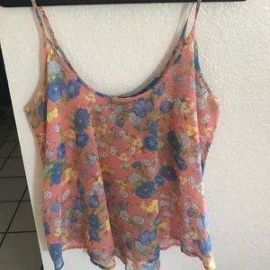 Floral tank top